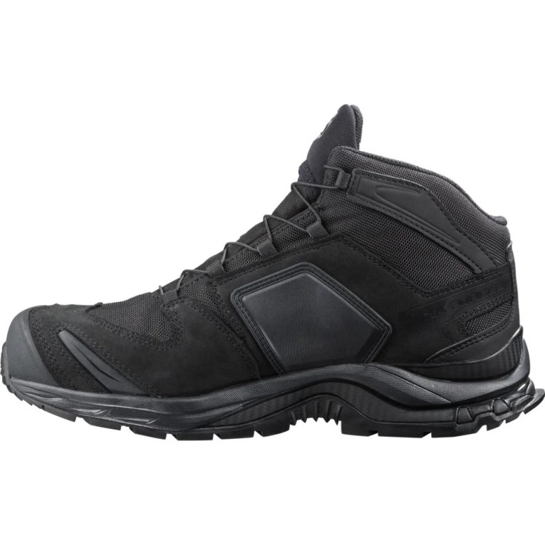 Black Salomon Xa Forces Mid GTX EN Women's Tactical Boots | PH 91260V